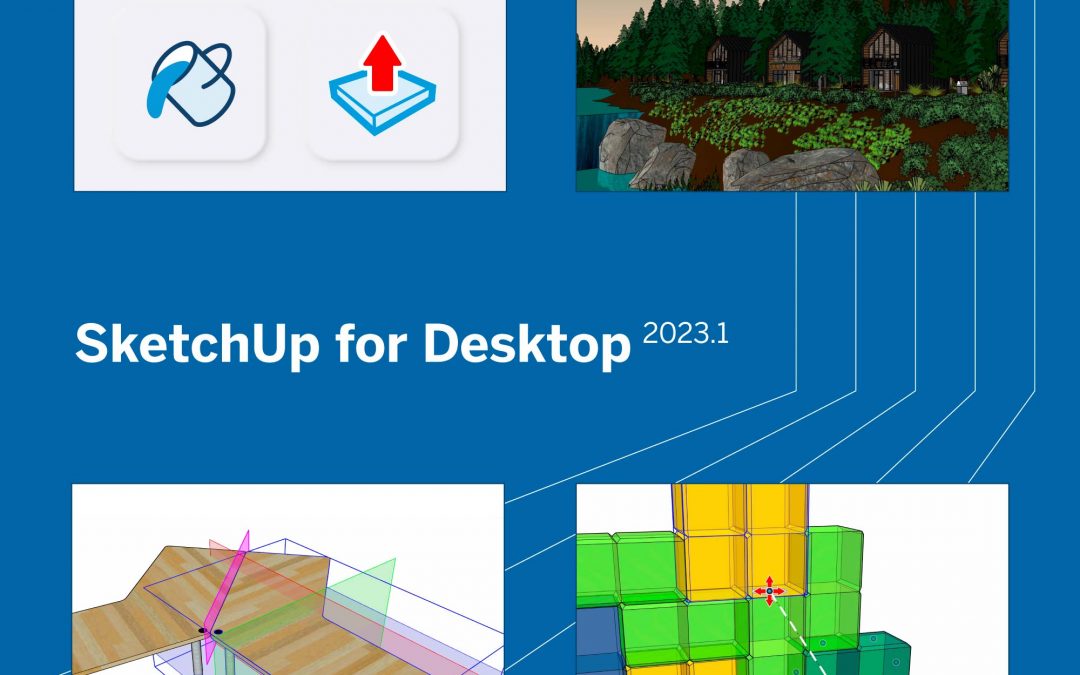 SketchUp 2023 facilita el modelado con actualizaciones de la interfaz de usuario y controles personalizados