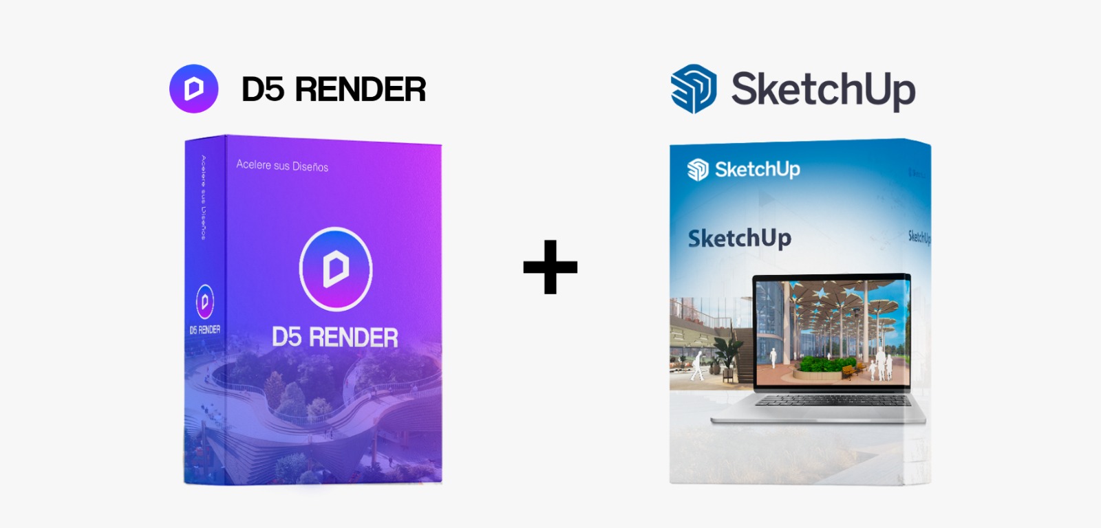 SketchUp Pro + D5 Render